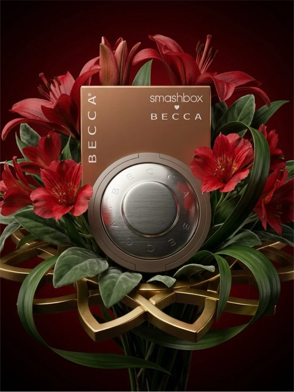 BECCA x Smashbox Shimmering Highlighter - UFO Style Compact